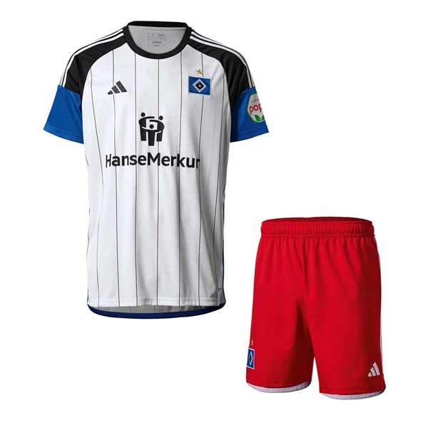 Camiseta Hamburgo S.V 1ª Niño 2023 2024